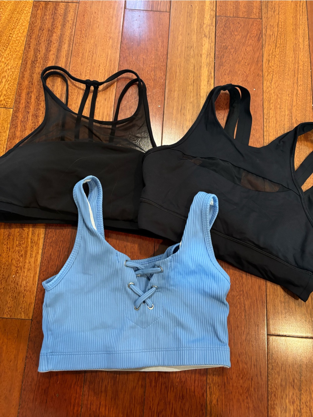 Lululemon/Year of ours sports bra bundle of 3